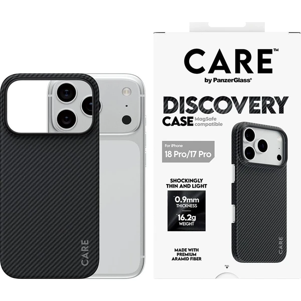 PanzerGlass CARE Discovery MagSafe kryt Apple iPhone 18 Pro/17 Pro Aramid - Puzdra - Obrázok d_a5d48a5222294496b98a1fe91f531bc5