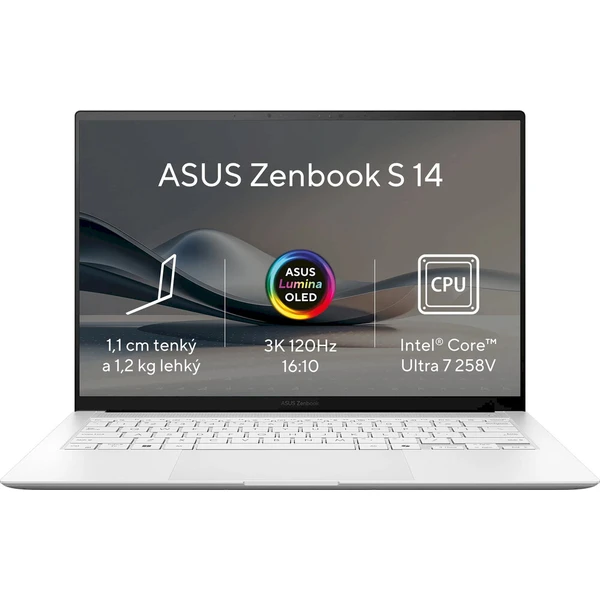 ASUS Zenbook S 14 (UX5406SA-OLED701X) biely - Notebooky - Hlavný obrázok