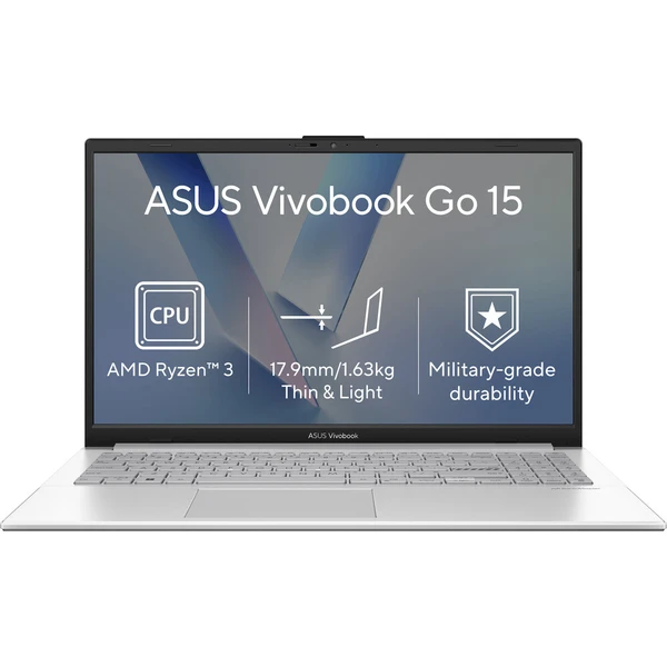 ASUS Vivobook Go 15 (E1504FA-BQ5409W) strieborný - Notebooky - Hlavný obrázok