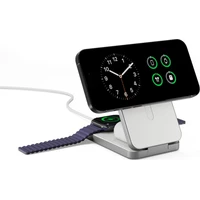 Epico UltraBase 4v1 skladací powerbanka & bezdrôtová nabíjačka 8000mAh biela - Powerbanky