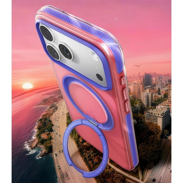 Torras Ostand O3 Hue MagSafe kryt iPhone 17 Pro Max blush pink - Puzdra - Obrázok d_a6522c7435de46d19dbdd89dcd96f402