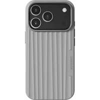 NUDIENT Bold Magsafe kryt iPhone 17 Pro/iPhone 18 Pro Urban Grey - Puzdra