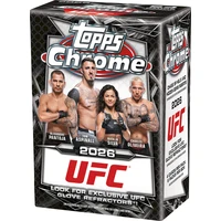 Topps 2026 Chrome UFC Value Box - Zberateľské karty a nálepky