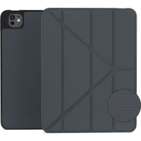iWant od Epico SolidWoven Flip kryt pre iPad Pro 12,9"/Air 13" čierny - Puzdra
