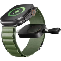 Epico UltraBase mini bezdrôtová nabíjačka USB-C pre Apple Watch čierna - Nabíjačky
