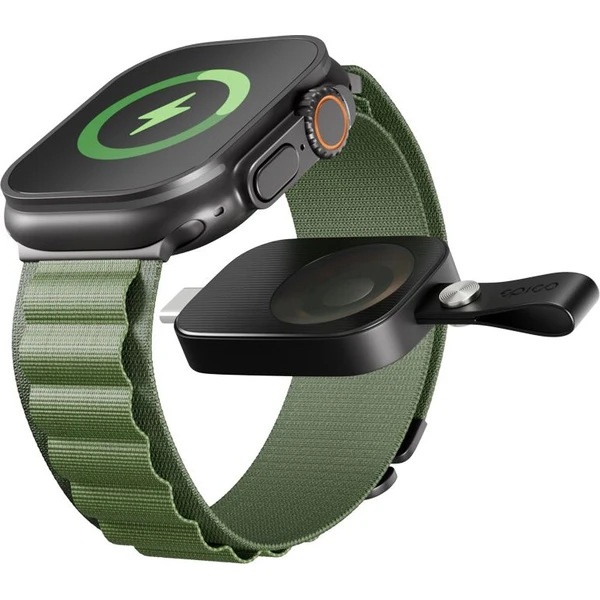Epico UltraBase mini bezdrôtová nabíjačka USB-C pre Apple Watch čierna - Nabíjačky - Hlavný obrázok