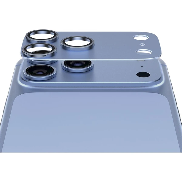 PanzerGlass FENDER hliníková ochrana fotoaparátu iPhone 18 Pro Shades of Blue - Ochranné fólie a sklo - Obrázok d_a6b1ebaa2f58495cbaf1f89d4ec0df3e