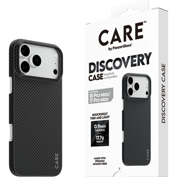 PanzerGlass CARE Discovery MagSafe kryt Apple iPhone 18 Pro Max/17 Pro Max Aramid - Puzdra - Hlavný obrázok