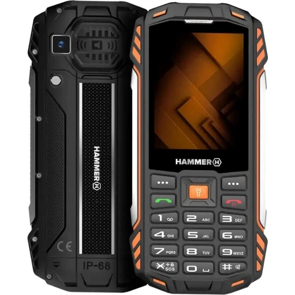 myPhone Hammer Power Plus oranžový - Mobilné telefóny - Hlavný obrázok