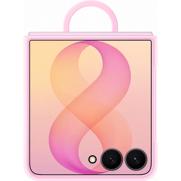 Samsung Silicone Ring Magnet kryt Galaxy Z Flip8 ružový - Puzdra - Obrázok d_a7627d78ff30489e9ca1c7273dd59465
