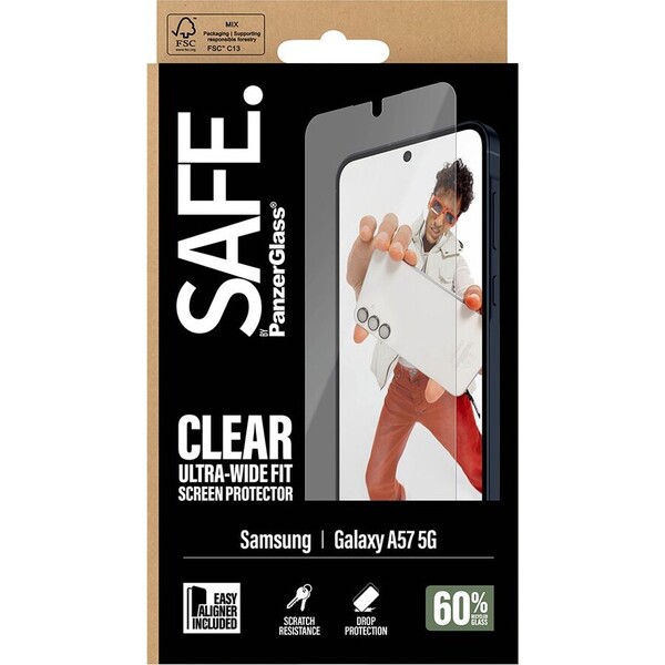 PanzerGlass® SAFE sklo s inštalačným rámčekom Samsung Galaxy A57 - Ochranné fólie a sklo - Obrázok d_a7bdf143beea43b6b16b7ef81ea426a2