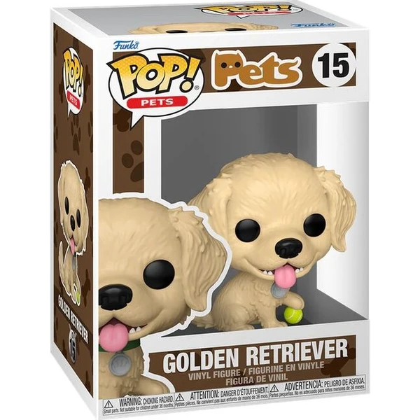 Funko POP! #15 Pets: Pets S3 - Golden Retriever - Funko POP! - Obrázok d_a7fa55fbfb4b40c78f59c809c0de357f
