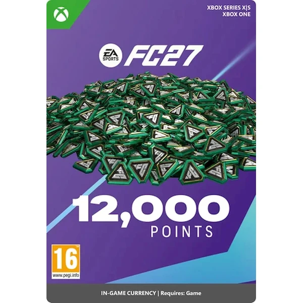 EA Sports FC 27: 12000 FC Points (Xbox Series/Xbox One) (SK) - Digitálne hry na Xbox Series - Hlavný obrázok