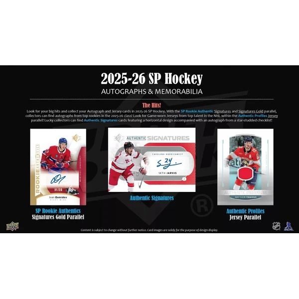 Hokejové karty 2025-26 Upper Deck SP Hockey Blaster Box - Hokejové karty - Obrázok d_a918fcfb1dae462384b5e73e07ba832e