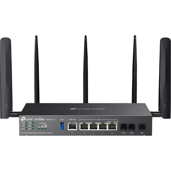 DR3650v-4G Gateway čierny - Wi-Fi routery - Hlavný obrázok