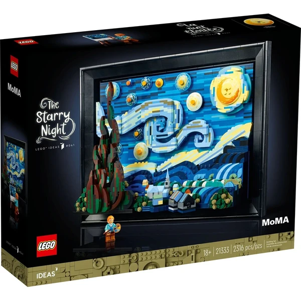 LEGO Ideas 21333 Vincent van Gogh - Hviezdna noc - LEGO - Obrázok d_a9c8525fe8234b218188f281c3c426ff