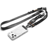 Spigen Universal Crossbody Lanyard Strap DA30M univerzálny popruh čierny - Popruhy a crossbody