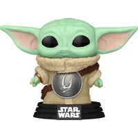 Funko POP! #819 Star Wars: Mandalorian & Grogu - Grogu s erbohradom - Funko POP!