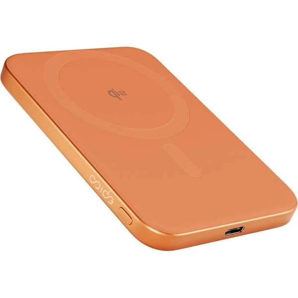 iWant by Epico UltraPack Qi2 Slim 5000mAh hliníková Mag+ bezdrôtová powerbanka oranžová - Powerbanky - Obrázok d_aa6505f3be694e40b8c7d038c46432a2