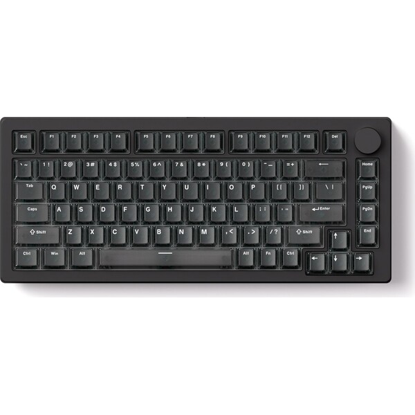 E-shop Akko MonsGeek M1 V5 HE Akko AstroAim bezdrôtová herná klávesnica (US) čierna priehľadná