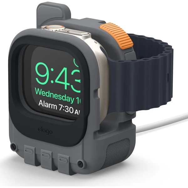 ELAGO W10 stojan pre Apple Watch tmavo šedý - Stojany - Hlavný obrázok