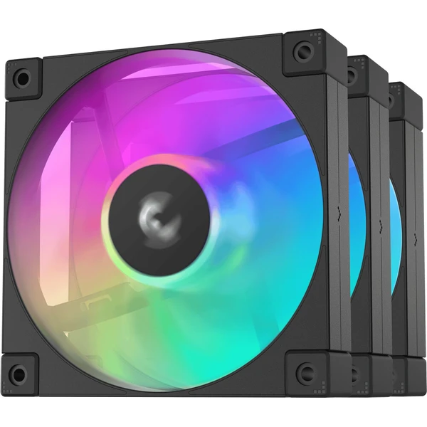 DEEPCOOL FD12 ARGB 3v1 3x120mm ARGB čierna - Ventilátory pre PC - Hlavný obrázok