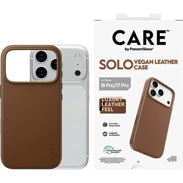 PanzerGlass CARE Solo MagSafe kryt Apple iPhone 18 Pro/17 Pro hnědý - Puzdra - Obrázok d_ab0dab77072b40fba7991a28736822fa