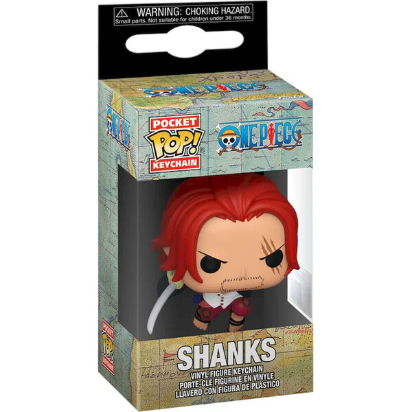 Funko POP! Pocket Keychain: One Piece - Shanks - Funko POP! - Hlavný obrázok