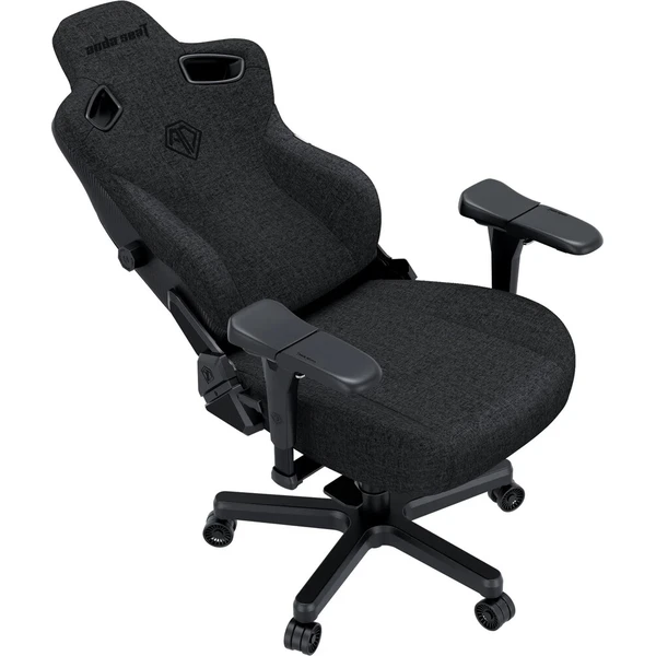 Anda Seat Kaiser 3 Pro XL látková herná stolička tmavosivá - Stoličky - Obrázok d_aba6b91c4da74a34bd72741f314558a3