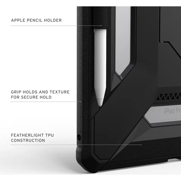 UAG Scout Plus púzdro iPad Pro 11" (2024/2025) Black - Puzdra - Obrázok d_abd2753323254b7cabefe3bf6f59b6cf