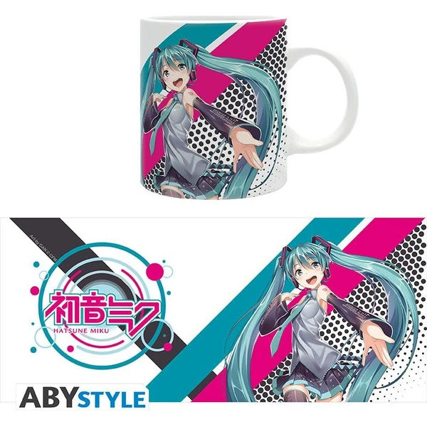 Hrnček Hatsune Miku - 'Miku' 320 ml - Hrnčeky - Obrázok d_ac16c9e6883d40389c611cdbc60154e9
