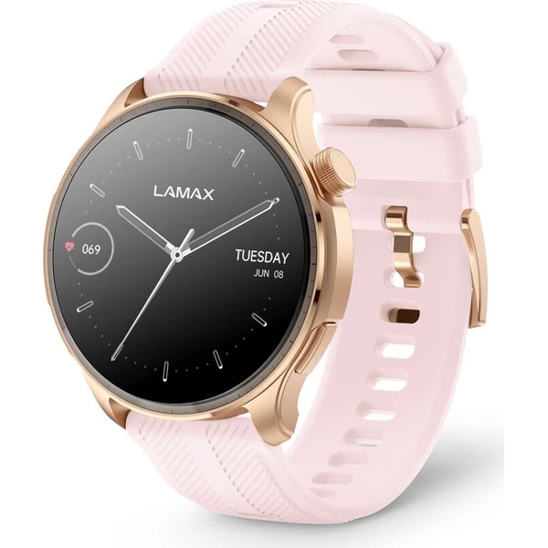 LAMAX Prism AMOLED inteligentné hodinky zlatoružové - Inteligentné hodinky - Obrázok d_ac2246e1b26545b5a3b8d8926f92db27