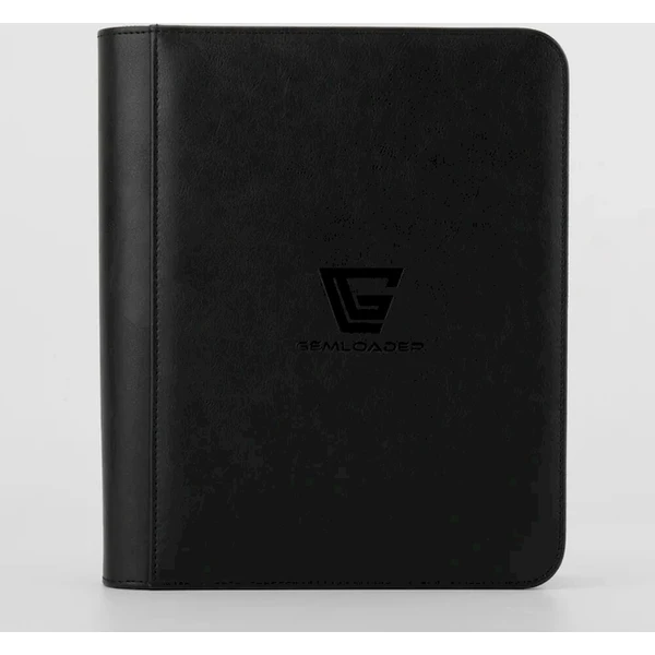 Gemloader Premium album na toploadery 112 ks se zipem černé - Albumy na karty - Hlavný obrázok