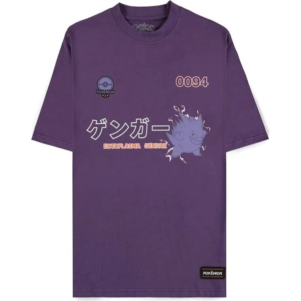 Tričko Pokémon - Ectoplasma Gengar (Loose Fit) M - Tričká - Hlavný obrázok