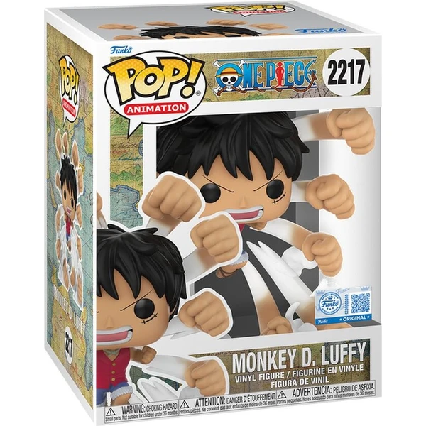 Funko POP! #2217 Premium: One Piece - Monkey D. Luffy (Gum Gum Gatling) - Funko POP! - Obrázok d_ac9e6a8013e64f399baa1f45709316a7
