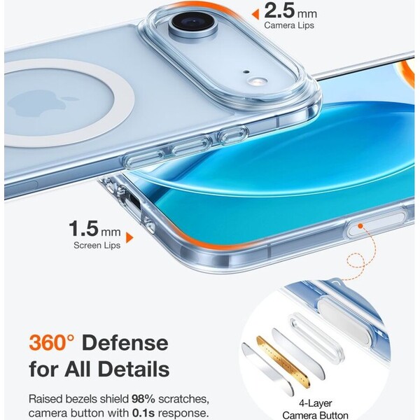 Torras Guardian MagSafe kryt iPhone Air clear - Puzdra - Obrázok d_ace30fd31dd74c7a825e207eb6df88b0
