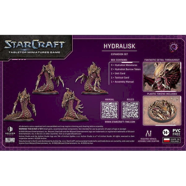 StarCraft The Miniatures Game - Hydralisk - Zerg - Expansion Set - EN - Stolové hry - Obrázok d_ad0294b9a800477f9a5bdda61a2fdc2e