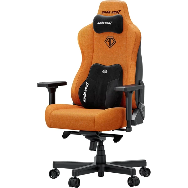 Anda Seat Kaiser 3E XL látkové herné kreslo oranžové - Stoličky - Obrázok d_ad19fc46bfbb4e79bbe1f1b777e29350