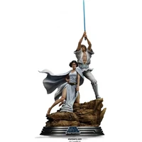 Soška IRON STUDIOS Star Wars - Luke a Leia 41 cm - Sochy a sošky
