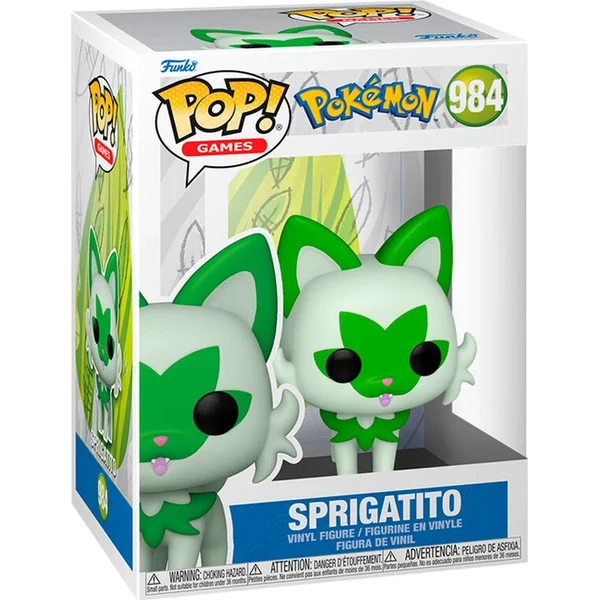 Funko POP! #984 Games: Pokemon - Sprigatito (EMEA) - Funko POP! - Obrázok d_ad91f8e743254039965ae2c8965f2d80
