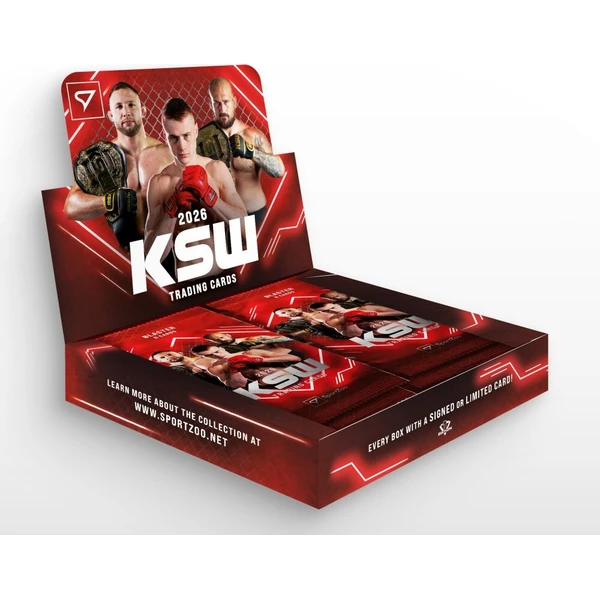 MMA karty SportZoo KSW 2026 Blaster box - Zberateľské karty a nálepky - Obrázok d_adf2bfc81ad44bc5b7d31f61fa3205e2