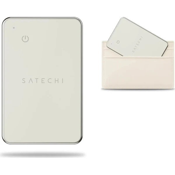 Satechi FindAll Card lokátor s Apple FindMy béžový - Lokátory - Hlavný obrázok