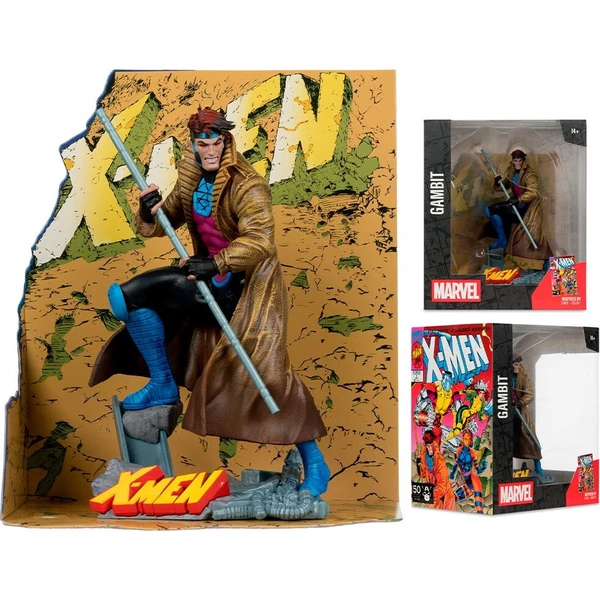 Figúrka McFarlane Toys Marvel Collection 1/10 - Gambit (X-Men č. 1) 18 cm - Figúrky - Obrázok d_ae5dd5ff99f94a2080f3ca096dd026b1