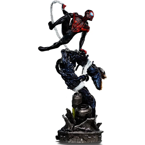 Soška Iron Studios Spider-Man Vs Villains - Miles Morales Diorama Art Scale 1/10 - Sochy a sošky - Obrázok d_ae65e4dcfe444c25947974ca67f64cfc