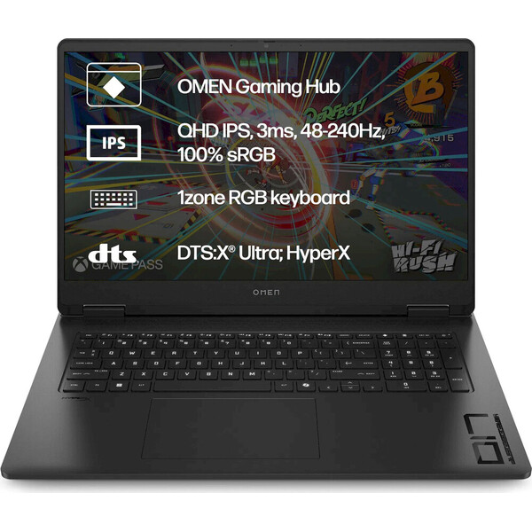 HP OMEN 17-db1433nc (C35PYEA#BCM) RTX 5060 čierny - Notebooky - Hlavný obrázok