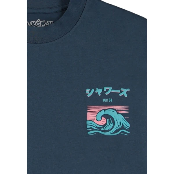 Tričko Pokémon - Navy Vaporeon (Voľný strih) XL - Tričká - Obrázok d_ae81bf195b614b68b2ac75e81070393c