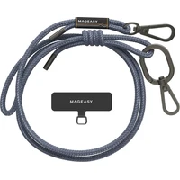 MagEasy Strap Lanyard 6mm univerzálny popruh Riverside Blue - Popruhy