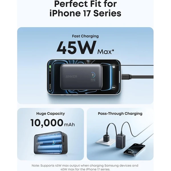 Anker Nano MagSafe powerbanka (10000mAh) 45W čierna - Powerbanky - Obrázok d_af1ee4abfb8941d7843804c8b4811188