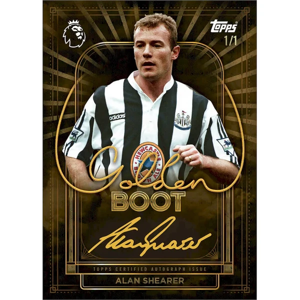 Topps Flagship Premier League 2026/27 Trading Cards - Golden Boot Tin - Futbalové karty - Obrázok d_afa8c47699894540a0549cff9bd11952
