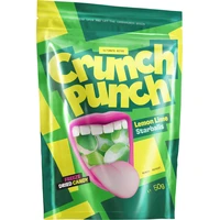 Mrazom sušené cukríky Crunch Punch - Lemon Lime Starballs 50 g - Cukrovinky